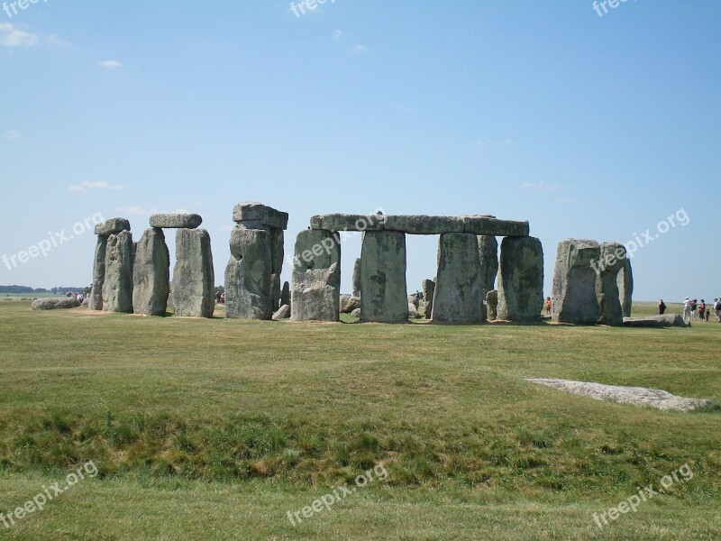 Oxford England Stonehenge Green Cliff