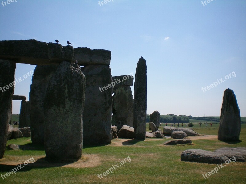 Oxford England Stonehenge Green Cliff