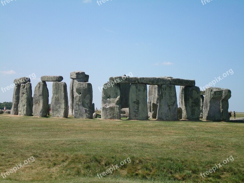 Oxford England Stonehenge Green Cliff