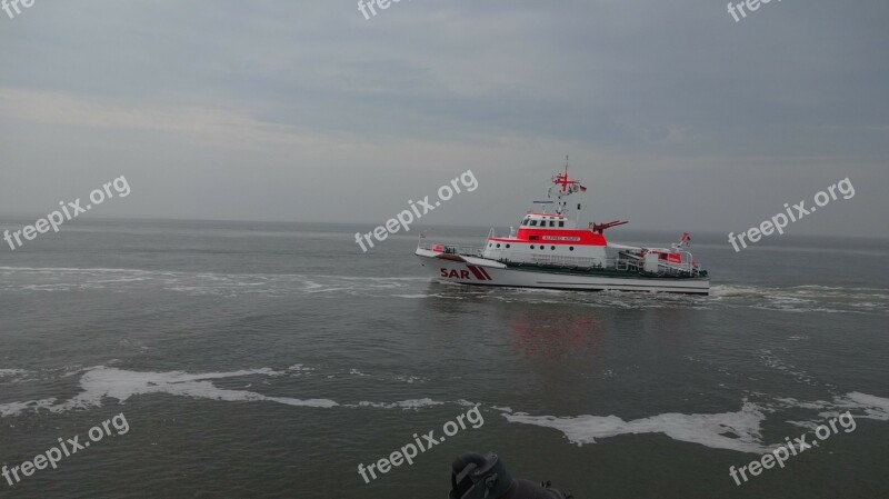 Distress Lifeboat Forward Alfred Krupp Borkum