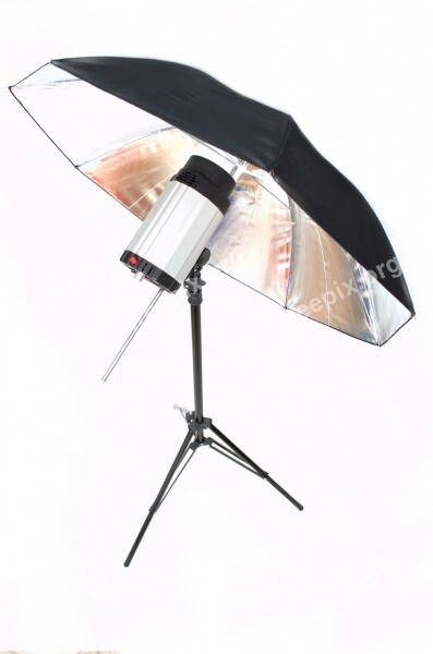 Studio Equipment White Isolated Background