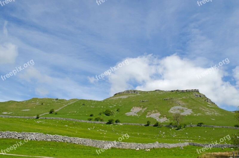 Landscape Fences Spring Summer England