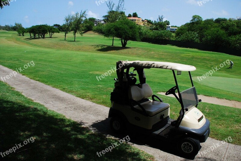 Golf Car Cart Sport Outdoor