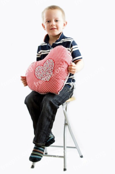 Child Boy Kid Heart Valentine