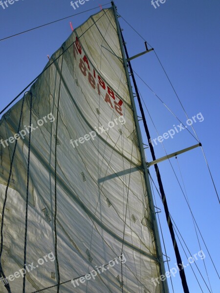 Sail Yacht Wind Sea Boat