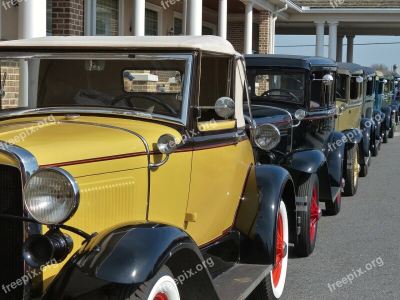 Ford Model A Antique Antique Car Automobile