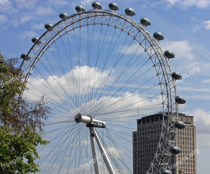 London Eye Millennium Wheel Wheel Ferris Wheel London