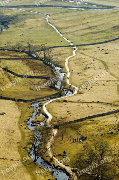 Landscape Fences Spring Summer England