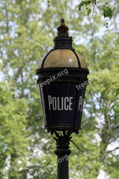 Police Lamp Sign Lamp Light Photo