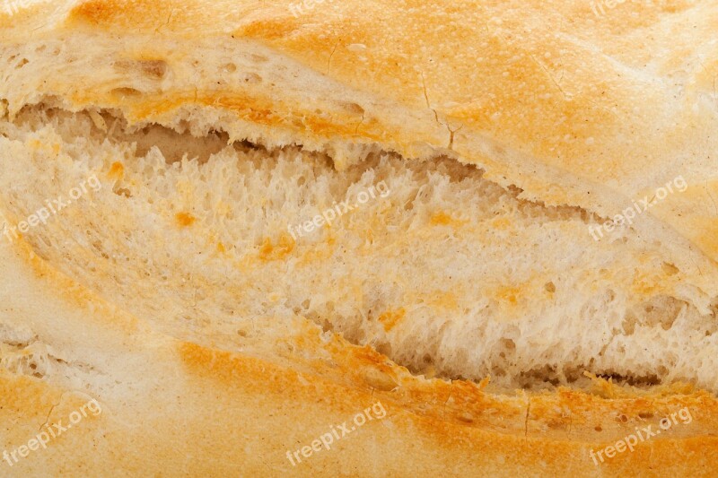 Background Baguette Baked Bread Brown