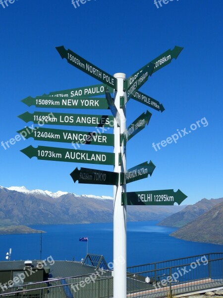 Pointer Lake Wakatipu Queenstown Auckland North Pole