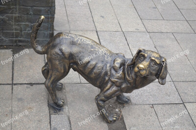 Dog Pet Statue Animal Iron