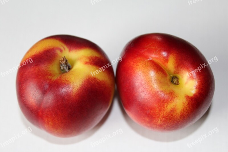 Nectarines Fruit Red Free Photos