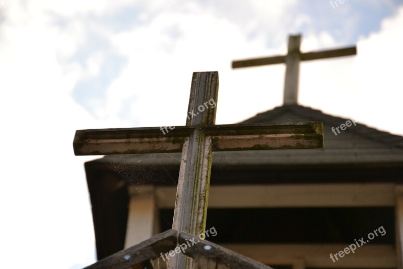 Church Cross Christianity Building Religion