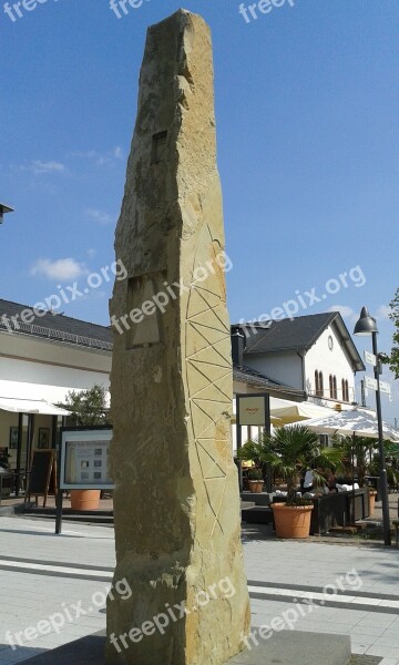 Rheinhessen Wonnegau Osthofen Monument Pillar