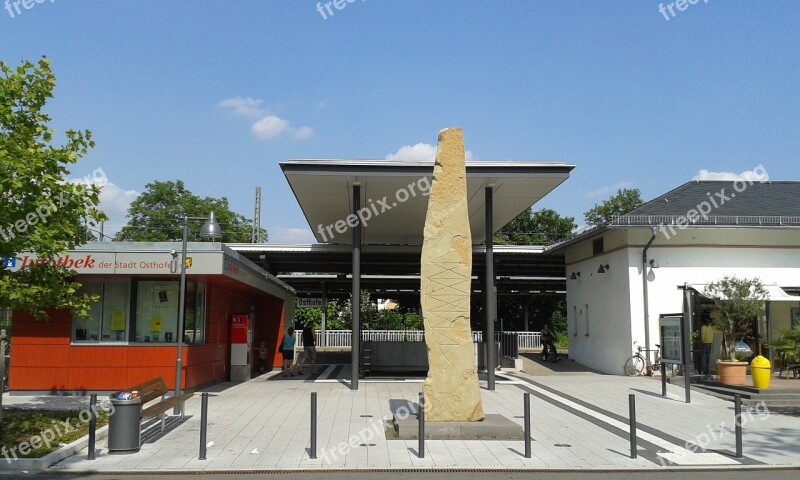 Rheinhessen Wonnegau Osthofen Monument Pillar