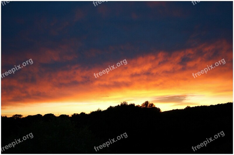 Landscape Sunset Nature Mountains Mountain