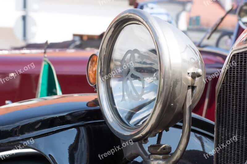 Auto Oldtimer Classic Spotlight Free Photos