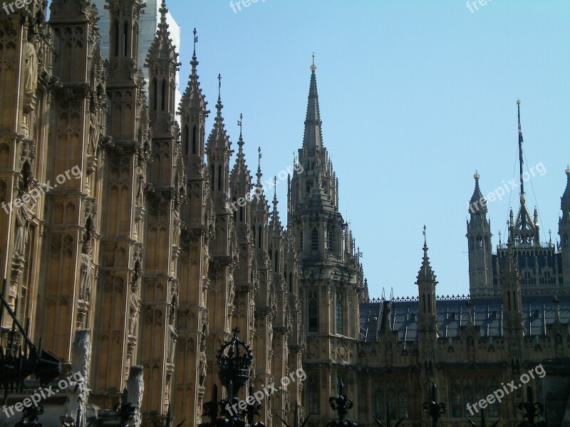 England London Building Parliament Towers