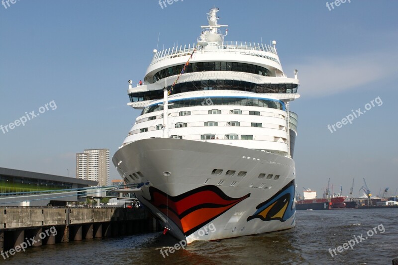 Aida Ship Driving Cruise Ship Sea Vacations