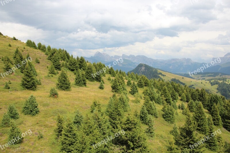 Dolomites Mountains Hiking Tyrol Free Photos