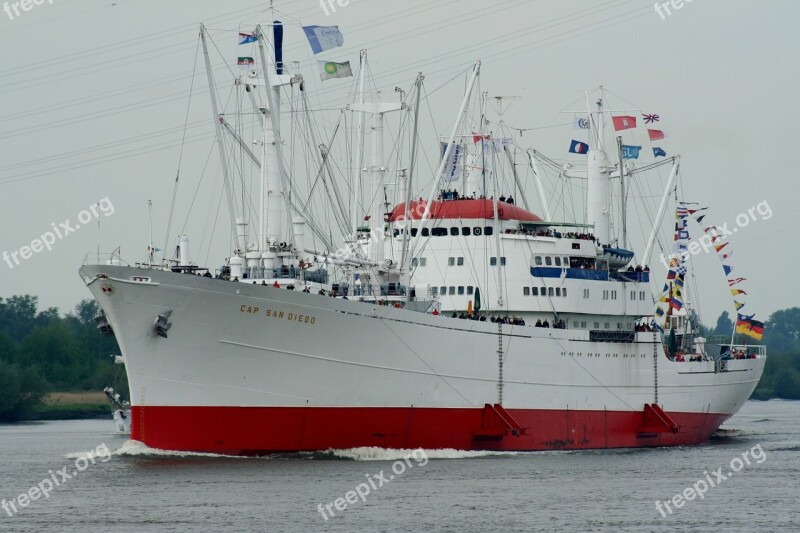 Cap San Diego San Diego Freighter