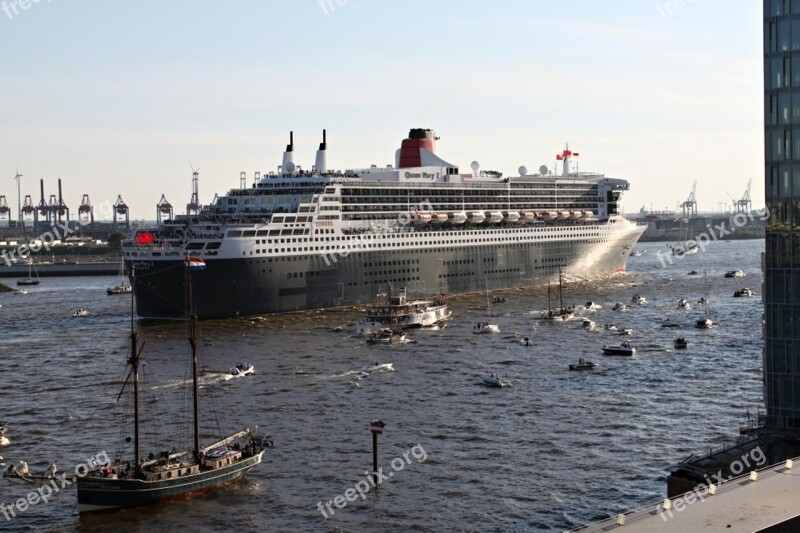 Queen Mary Queen Mary 2 Ship New York