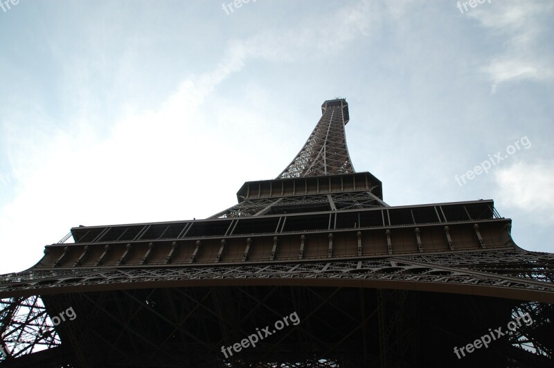 Eiffel Tower Paris Heritage Architecture Free Photos