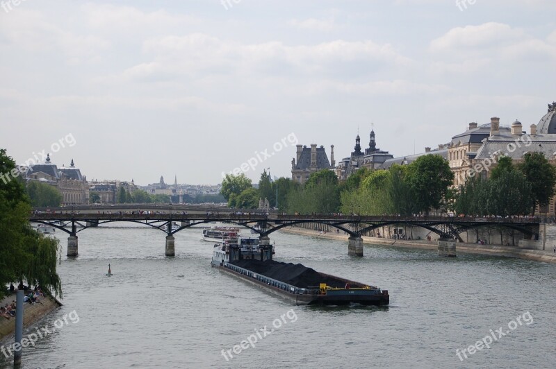 Seine Paris Peniche Free Photos