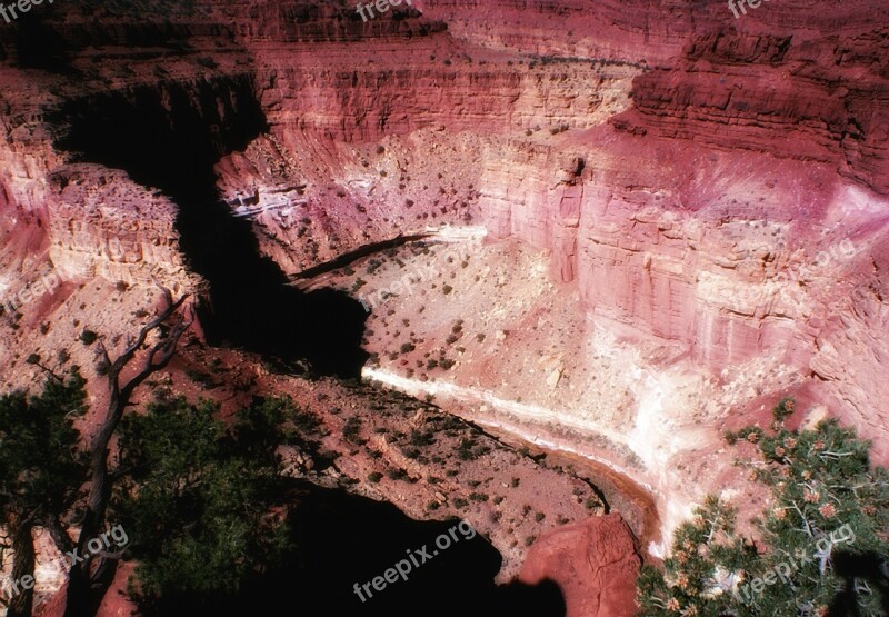 Utah Landscape Scenic Mountains Valley