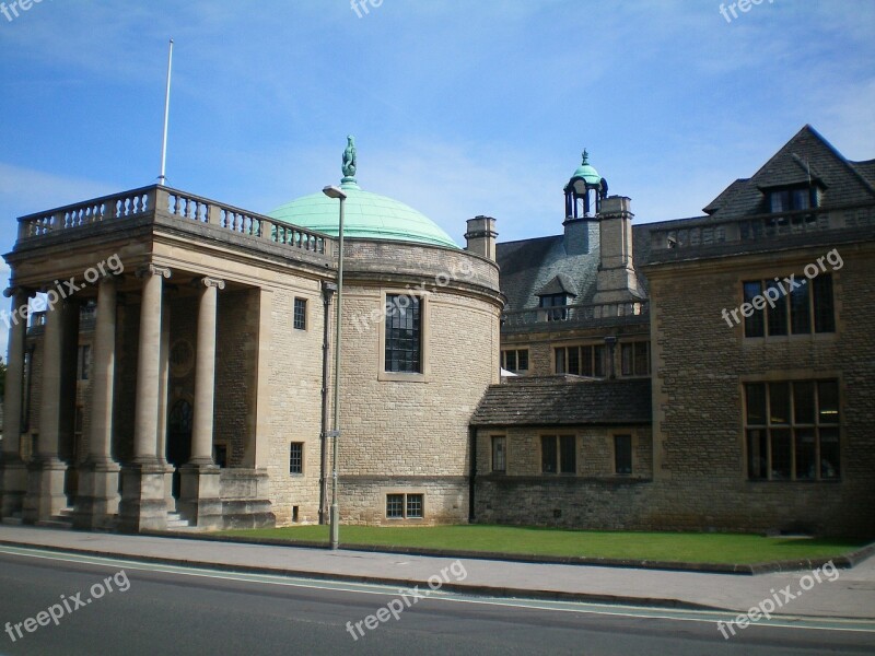 Oxford England Buildings Muzeum Free Photos