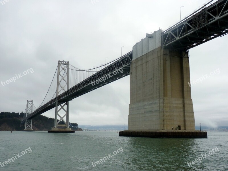 Bay Bridge San Francisco Oakland Bay Bridge California Bay