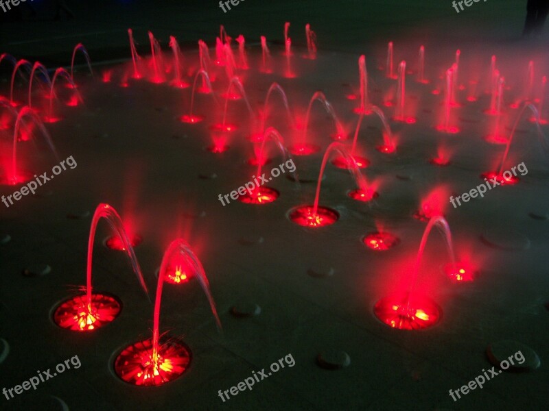 Water Light Red Water Games Architecture