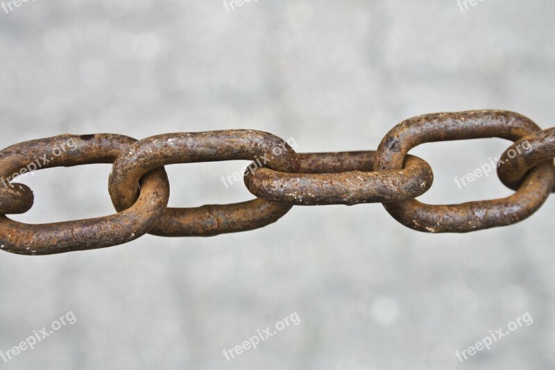 Chain Chain Links Chains Metal Chain Link