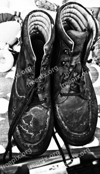 Shoes Shoe Boots Old Footwear