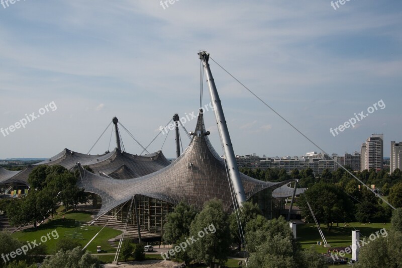 Olympic Site Munich Bavaria Roof Architecture