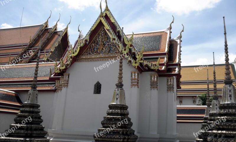 Thailand Temple Asia Buddha Free Photos