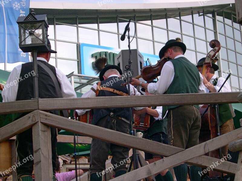 Tradition Bavarian Music Band Ski Hall Neuss Free Photos