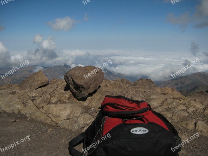 Backpack Mountains Deuter Atlas Mountains Morocco