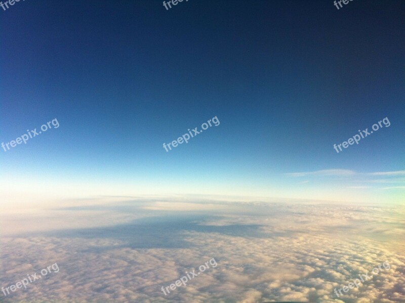 Cloud Sky Blue Himmel Fly Blue Sky