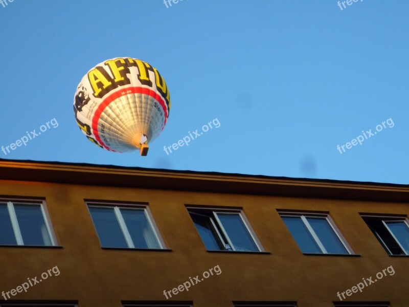 Hot Air Ballooning Environment Sweden Free Photos