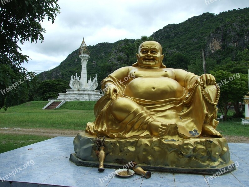 Thailand Buddha Gold Asia Free Photos