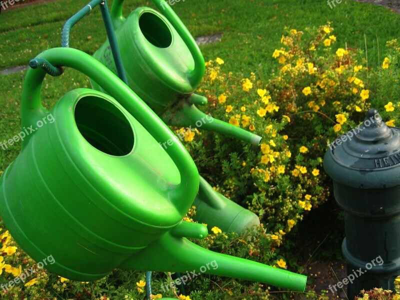 Watering Can Stand Cemetery Casting Irrigation