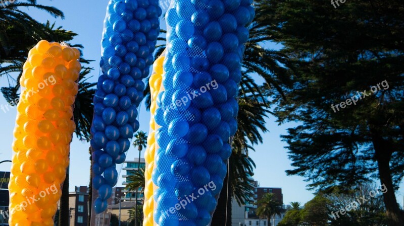 Balloons Color Balloon Sky Colorful