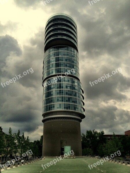 Exzenterhaus Skyscraper Architecture Towers Sky