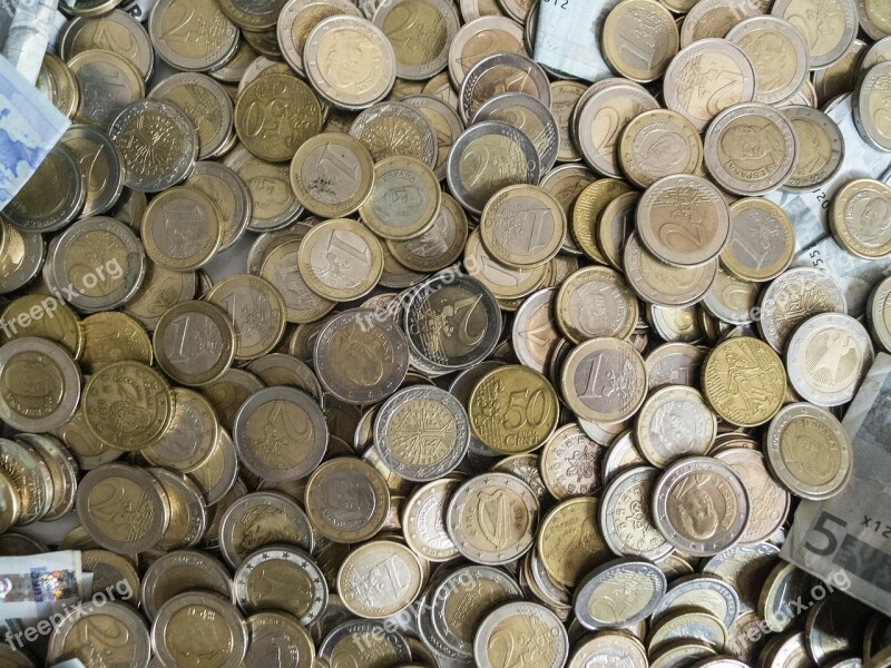 Coins Change Money Euro Free Photos