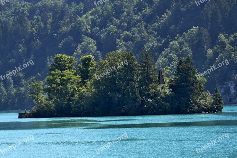 Switzerland Brienz Lake Of Brienz Landscape Nature