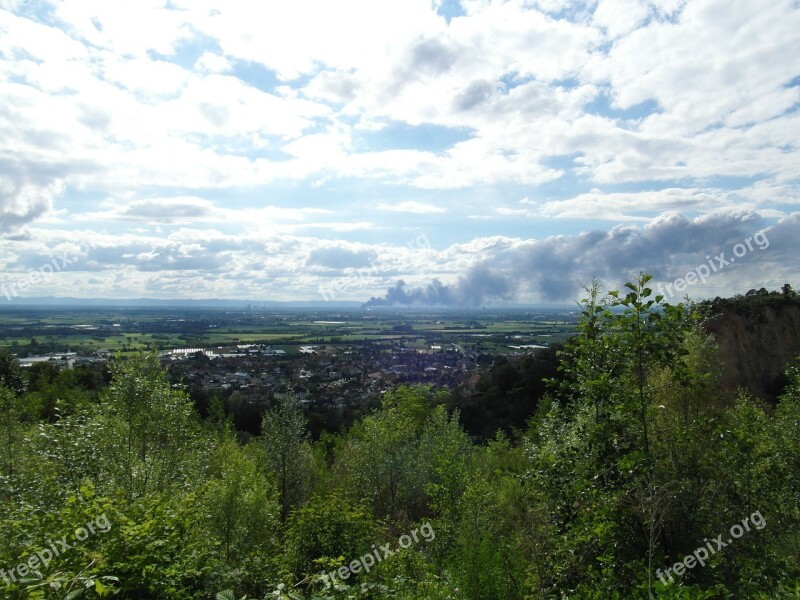 Brand Rhine Valley Ludwigshafen Cloud Of Smoke Free Photos