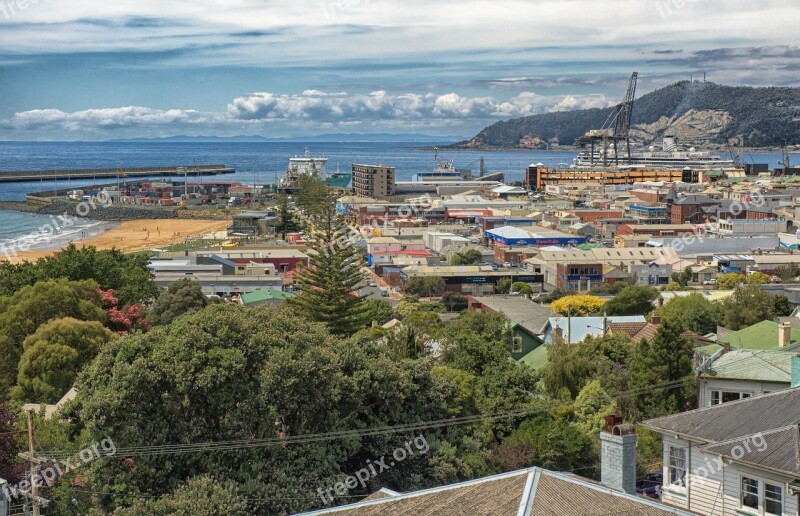 Burnie Tasmania Urban Buildings Bay