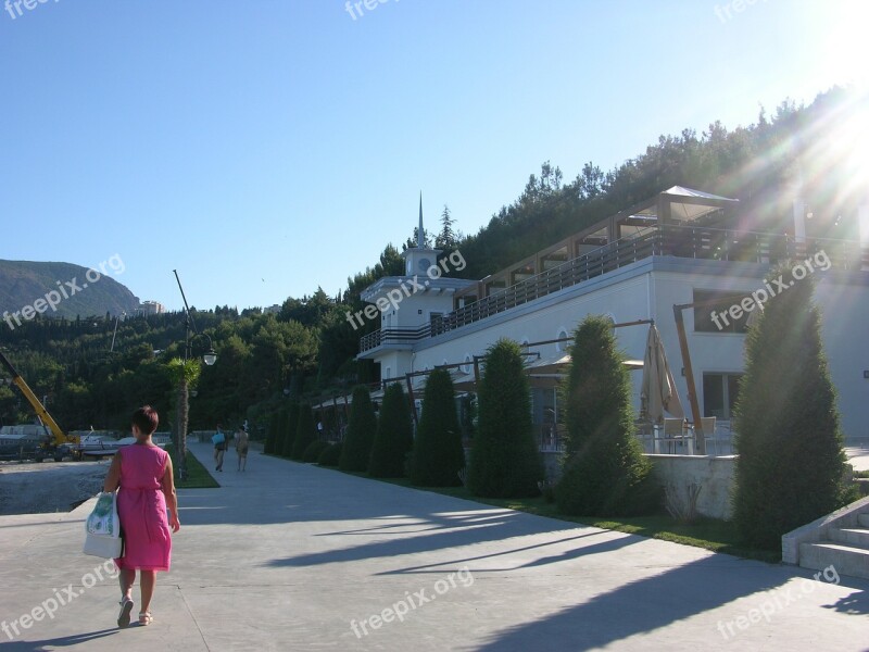 Summer In The Morning Woman Crimea Sunny